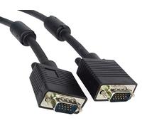 PremiumCord - Cavo per Monitor HQ (coassiale), 2 in ferrite, SVGA, DDC2,3xCoax + 8 Fili, 15 m