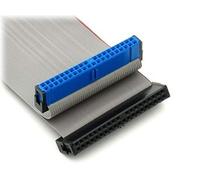 PremiumCord - Cavo Piatto per Hard Disk 80 Fili ATA 66, 3 Spine, 45 cm