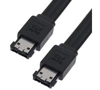 PremiumCord - Cavo schermato eSATA-eSATA, 50 cm, Colore: Nero