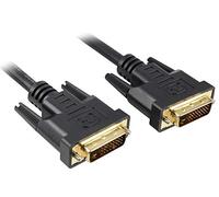 PremiumCord DVI-D (M)/DVI-D (M), 2m cavo DVI Nero