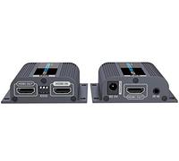 PremiumCord - Extender HDMI a 50 m Tramite Cavo Patch Cat6 / 6a / 7, impostazioni EDID, Uscita HDMI Locale, risoluzione Video Full HD 1080p