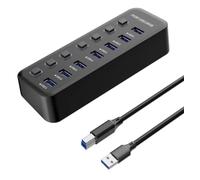 PremiumCord Hub USB Superspeed , 7x USB Tipo A, USB 3.2 Gen 1