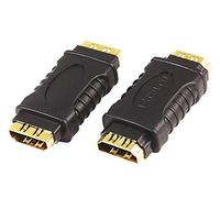PremiumCord Kphdma-23 - Adattatore HDMI A a HDMI A, Femmina a Femmina, per Full HD 1080p, 3D, Colore Nero, Placcato Oro