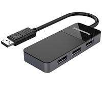 PremiumCord MST - Adattatore DisplayPort da 1.4 a 3X DisplayPort 1.4 per Monitor