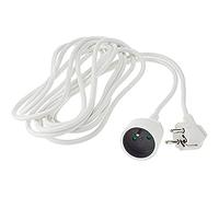 PremiumCord PPE1-02 prolunghe e multiple 2 m 1 presa(e) AC Bianco