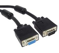 PremiumCord - Prolunga Cavo HQ (coassiale) 2X Ferrit, SVGA, DDC2, 3Xcoax + 8-adrig, 3 m