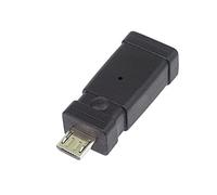PremiumCord Riduzione USB Mini USB femmina a Micro USB maschio 5 pin mini USB per il collegamento di Digifoto, MP3, telefoni cellulari, colore nero
