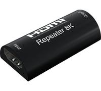 PremiumCord Ripetitore HDMI 8K fino a 25 m, HDMI 2.1, risoluzione 8K 4320p @ 60Hz, 4K 2160p @ 120Hz, Full HD 1080p, 3D, HDCP 2.2, colore nero