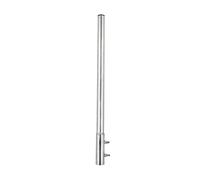 PremiumX Prolunga per palo, 100 cm, Ø 50 mm, in alluminio, con tappo