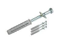 PremiumX - Supporto da Parete per Antenna satellitare, in Alluminio, 15 cm, con Certificazione TÜV