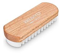 PREMYO Spazzola per Scarpe Scamosciate Ideale Cura Pulizia Delicata di Pelli Camoscio Nabuk Velour Morbida Crespa Efficace Contro Polvere e Sporco