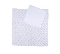 Prénatal, Set 2 Mussole per Neonati in 100% Cotone, Morbide e Traspiranti per Neonato/Neonata, Taglia Unica