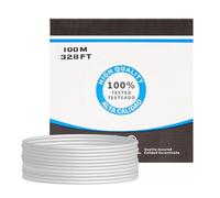 PRENDELUZ Cavo di rete Cat.6 UTP rigido AWG24, 100 m, per connessioni veloci e stabili su reti domestiche e aziendali.