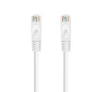 PRENDELUZ Cavo di rete Ethernet RJ45 LSZH Cat.6A UTP, AWG24, 100% rame, privo di alogeni, bianco, tubo da 3,0 m