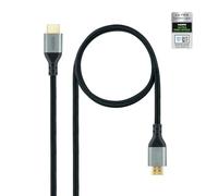 PRENDELUZ Cavo HDMI 2.1 certificato Ultra High Speed, 2 m, supporto 8K, ideale per collegare dispositivi ad alta definizione e streaming video.