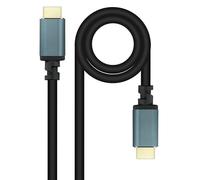 PRENDELUZ Cavo HDMI 2.1 nero 2 metri 8K 60Hz AM/AM fino a 48Gbps, compatibile HDR