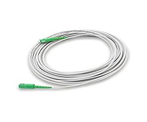 PRENDELUZ Cavo in fibra ottica universale - Colore verde SC/APC a SC/APC monomodale simplex 9/125, compatibile con Telecom italia, Windtre, Iliad, Vodafone, Tiscali, Fastweb. 20 metri