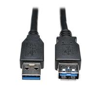 PRENDELUZ Cavo USB 3.0, tipo A/M-A/H, 2.0 M, nero, connessione rapida e trasferimento dati per dispositivi elettronici.