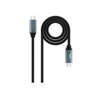 PRENDELUZ Cavo USB 3.2 GEN2x2 100W 4K/60Hz USB-C M/M 1.5M - Connessione rapida e potente per trasferimento dati e ricarica dei dispositivi.