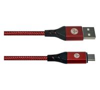 PRENDELUZ Cavo USB A Maschio a Tipo C 1 m Intrecciato - Connessione rapida per caricare dispositivi e trasferire dati.