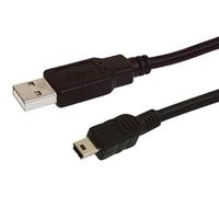PRENDELUZ Cavo USB - Cavo di collegamento tipo A maschio a Mini USB, ideale per trasferimenti dati e ricarica su dispositivi compatibili. *
