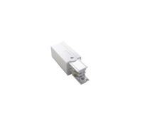 PRENDELUZ Connettore finale - connettore trifase a 3 vie, colore bianco, per impianti elettrici, facile da installare e resistente alla corrosione.