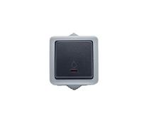 Prendeluz - Pulsante LED luminoso stagno IP54 10 A 250 V