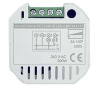 PRENDELUZ Regolatore pulsante led max300W PC+alluminio