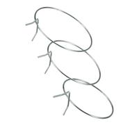 PRENDELUZ Supporto Vaso - Supporto da Parete in Zinco, Altezza 20 cm, Ideale per Contenere vasi e ottimizzare Gli spazi Esterni.