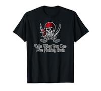 Prendi ciò Che puoi, Niente in Cambio Skull Pirate Distressed Maglietta