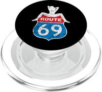 Prendi i tuoi calci sulla Route Highway 69 - Divertente umorismo ispirato PopSockets PopGrip per MagSafe