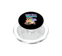 Prendi i tuoi raccoglitori Procione Dialisi Kidney Warrior Nefrologia PopSockets PopGrip per MagSafe