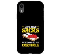 Prendi i tuoi sacchi Cornhole Amante Gioca Divertimento Custodia per iPhone XR
