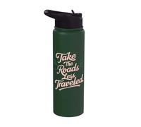 Prendi le strade meno battute Stainless Steel Insulated Water Bottle