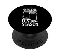 Prendi le tue palle, è la stagione delle conserve, umorismo da cucina retrò PopSockets PopGrip Adesivo