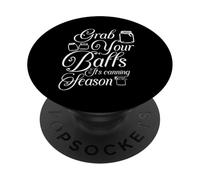 Prendi le tue palle, è la stagione delle conserve, umorismo da cucina retrò PopSockets PopGrip Adesivo