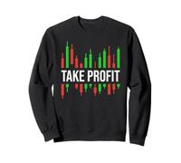 Prendi profitto - Trading di investitori crittografici e Trader di azioni Felpa