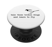 Prendi queste ali rotte e impara a volare PopSockets PopGrip Adesivo