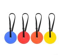 Prendi sul serio il tuo gioco con questo set di quattro bersagli regolabili per l'allenamento del calcio