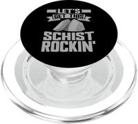 Prendiamo questa collezione di minerali Schist Rockin PopSockets PopGrip per MagSafe