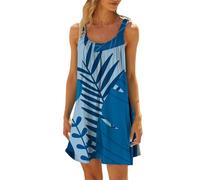 Prendisole per le donne 2025 Abito da spiaggia da donna Bikini Beachwear Coverups Casual Vacanza Breve Abiti estivi Abito nero per le donne, Marina Militare, M