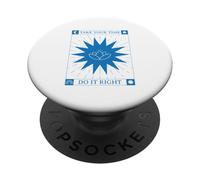 Prenditi il tuo tempo - Fallo bene (Yoga Lotus Boho Graphic) PopSockets PopGrip Adesivo