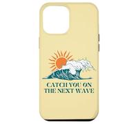 Prenditi sul modo successivo Surfer Ocean Waves Beach Sunrise Custodia per iPhone 12 Pro Max