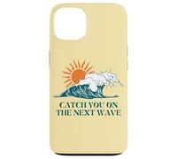 Prenditi sul modo successivo Surfer Ocean Waves Beach Sunrise Custodia per iPhone 13