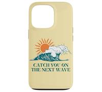 Prenditi sul modo successivo Surfer Ocean Waves Beach Sunrise Custodia per iPhone 13 Pro