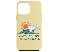 Prenditi sul modo successivo Surfer Ocean Waves Beach Sunrise Custodia per iPhone 13 Pro Max