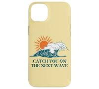 Prenditi sul modo successivo Surfer Ocean Waves Beach Sunrise Custodia per iPhone 14 Plus