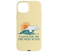 Prenditi sul modo successivo Surfer Ocean Waves Beach Sunrise Custodia per iPhone 15 Plus