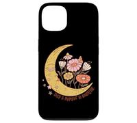Prenditi un momento per respirare fiori lunari Custodia per iPhone 13