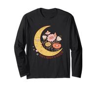 Prenditi un momento per respirare fiori lunari Maglia a Manica